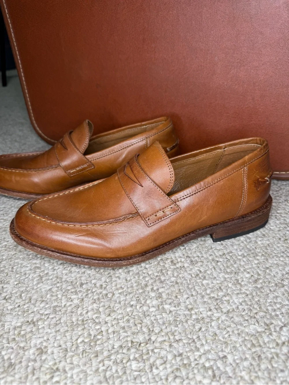 Frye Tyler Flex leather Penny loafer